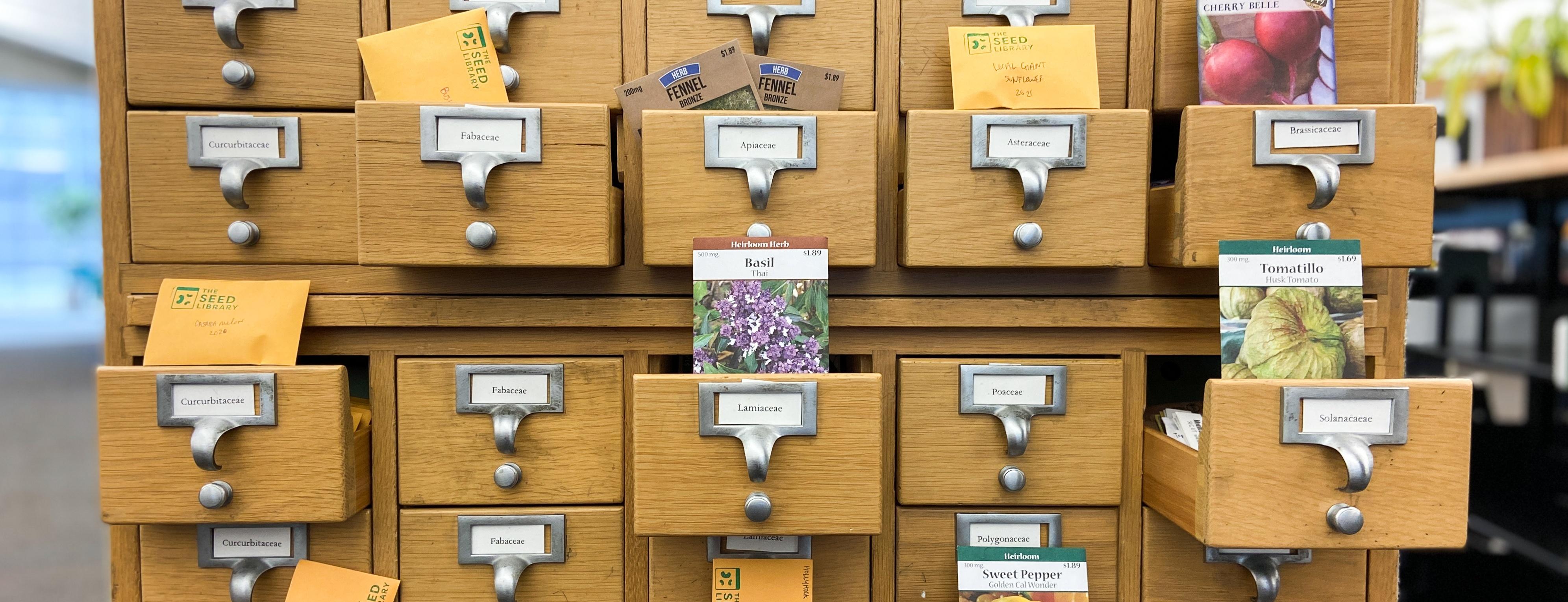 Introducing The Seed Library At The Salt Lake City Public Library